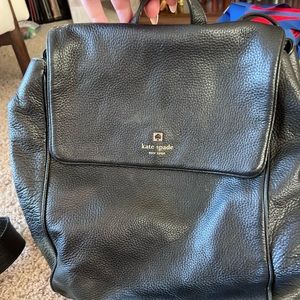 Kate Spade Black backpack